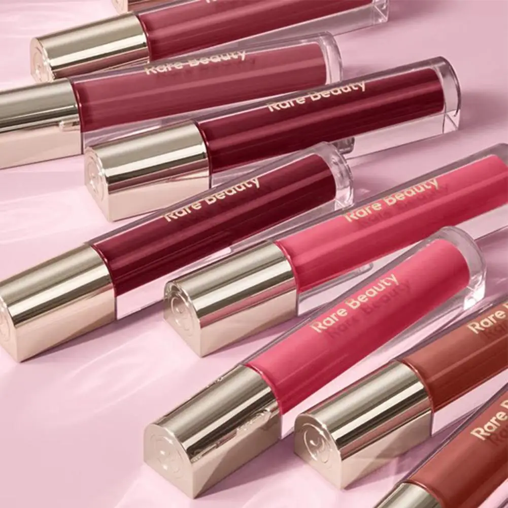 Set di Lucidalabbra Opaco a Lunga Durata Rare Beauty, Set di Gloss Labbra Resistente e Non Sbiadente, Rossetto Liquido a Base Vegetale Ideale