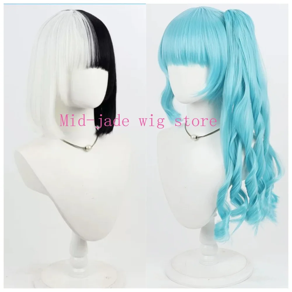 Dancer Girl Cosplay Wig Realistic Scalp Detached Ponytail for Christmas Holiday Stage Show Costume Party and Photography