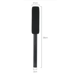 1x Interview Microphone Prop Anchorman Reporter Toy Mic Props Accessory