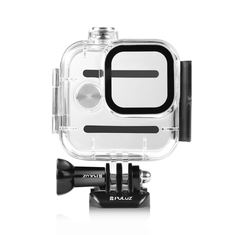 PULUZ 40m Underwater Diving Protective Case For GoPro Hero11 Black Mini Camera Waterproof Housing Cover with Buckle Basic Mount