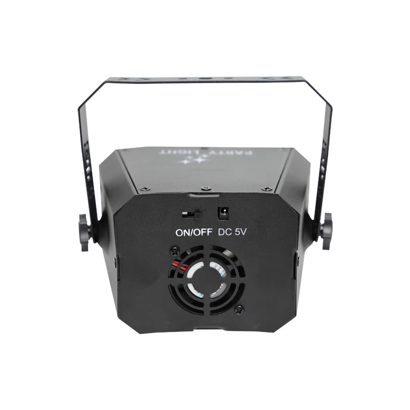 HCWE LED Trampoline Pattern Magic Ball Light RGB Mini Projection Light DJ Sound Effect Suitable For Events Party Karaoke Stage