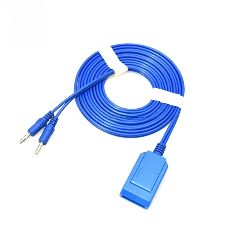 Beauty Instrument 4.0 Plug Banana ESU Ground Mat Cable Patient Board Cable