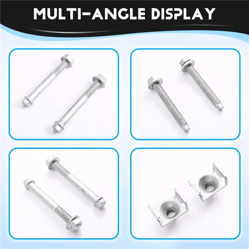 A02Q-Front Lower Inner Forward Suspension Control Arm Bolt Replacement Kit 13859 Für Cadillac GMC Hummer