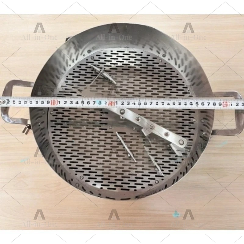2.5kg Coffee Roaster Cooling Tray Large Airflow Chaff Collector Stirring Module Home Commercial Bean Cooler
