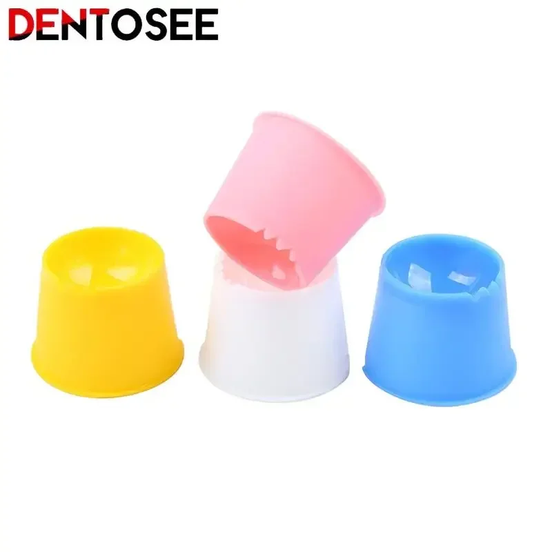100 قطعة/الوحدة أطباق دابن للاستعمال مرة واحدة للأسنان متعددة الوظائف وعاء خلط كوب مختلط الألوان مستلزمات مختبر طب الأسنان #5