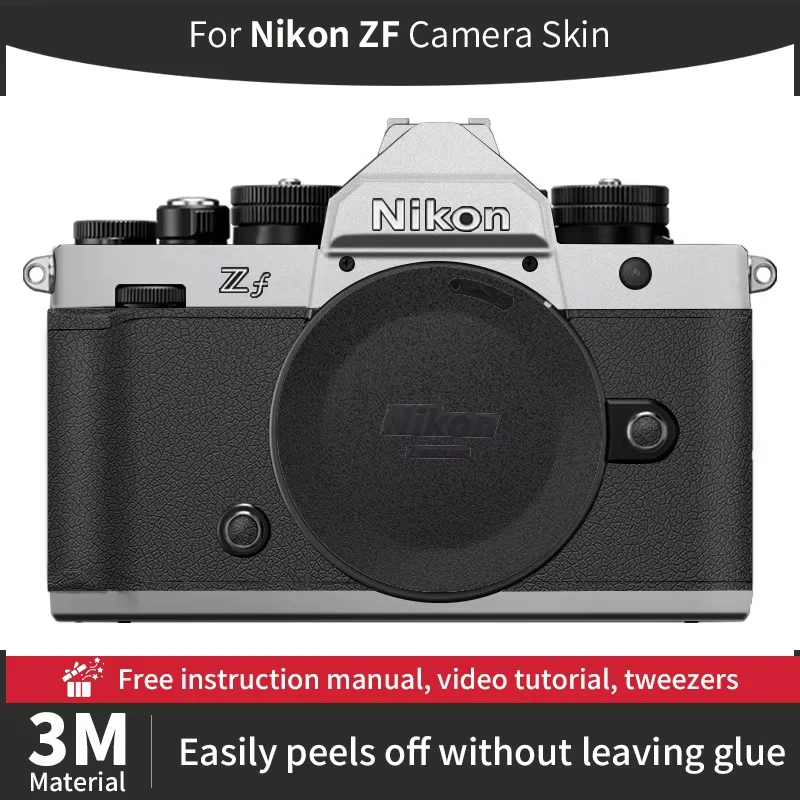 Para cámara Nikon ZF Nikon ZF piel antiarañazos pegatina de cámara película protectora más colores