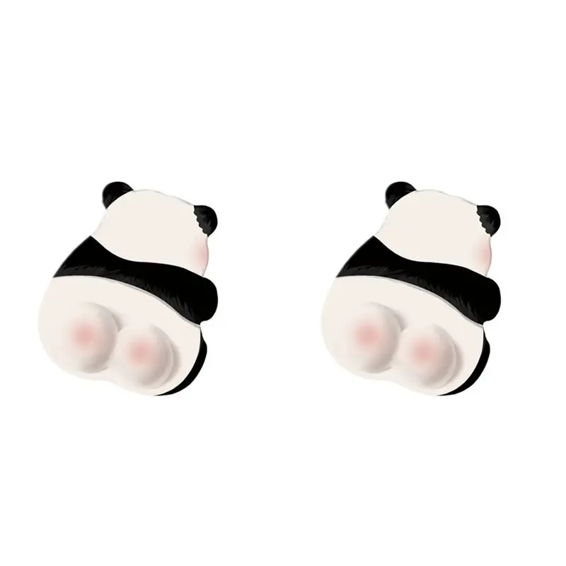 Ingenious-2X Mousepad Ergonomic Hand Support Cute Panda Mouse Pad HD Desk Pad Cartoon Style Non-Slip Mat Gaming Accessories Pad