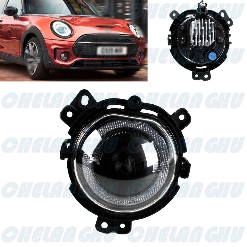 

For Mini CLUBMAN F54 2019 2020 2021 2022 2023 Car accessories Right Side Front Bumper LED Fog Lights Lamp 63177497764