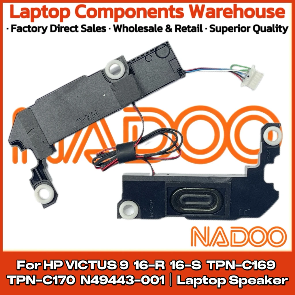 New Original Laptop Speaker Built-in Built-in left and right Horn Audio For HP VICTUS9 16-R 16-S TPN-C169  TPN-C170  N49443-001