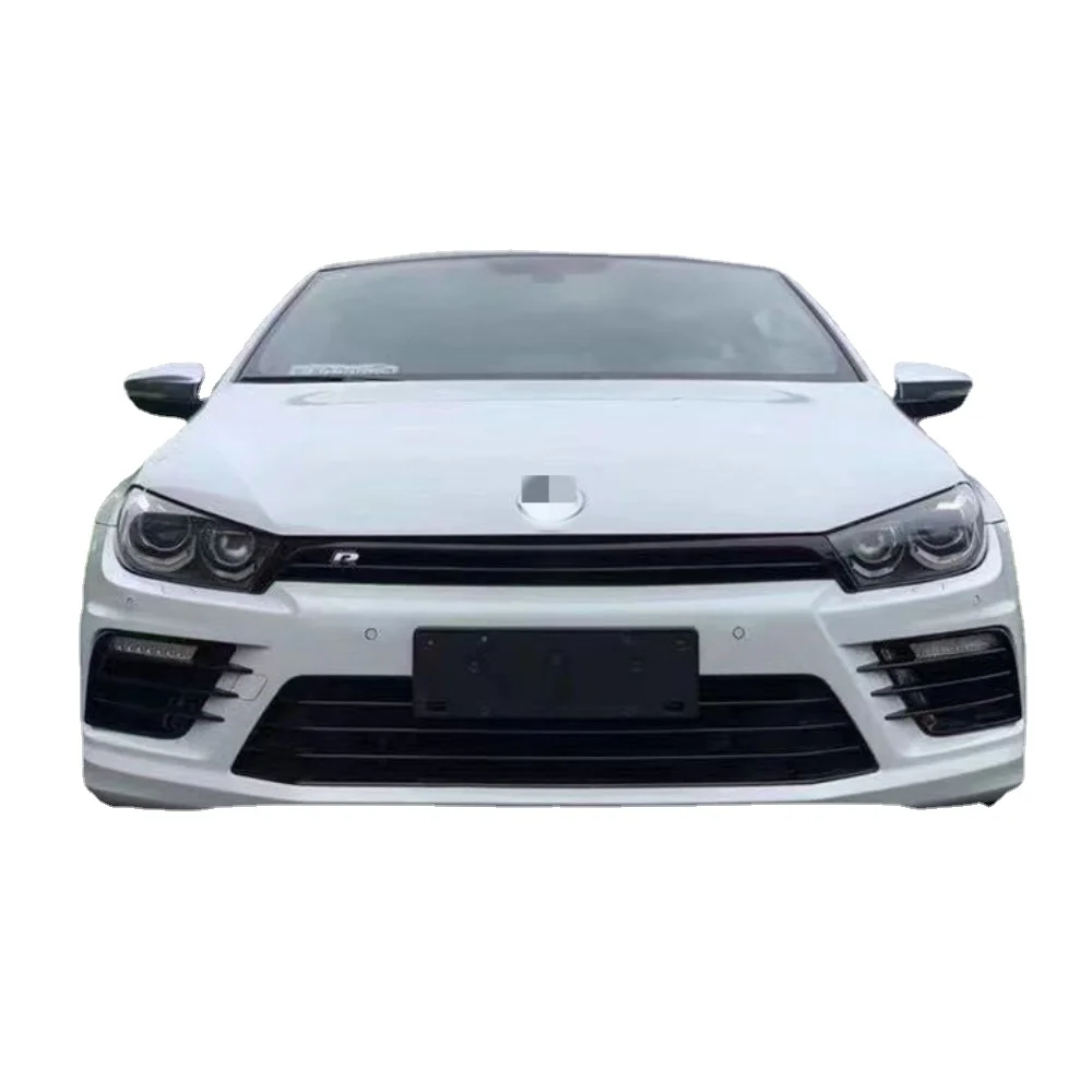 Auto body system For 2009+ Volkswagen VW Scirocco R-line Body Kits Front car bumpers Grille Side skirt rear car bumper Diffuse