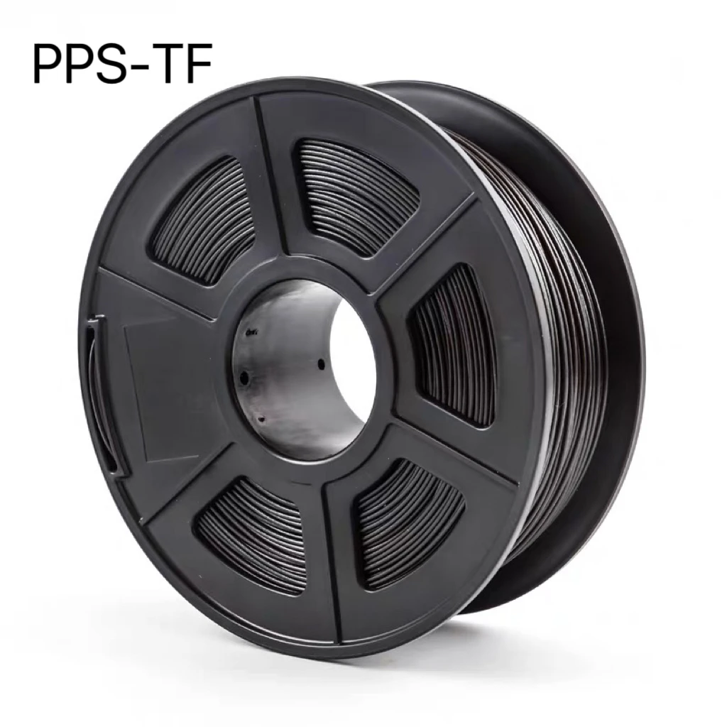 

PPS-TF High Temperature 3D Printing Consumables, Toughened V0 Grade Flame Retardant Modified FDM Printer Material 1.75mm