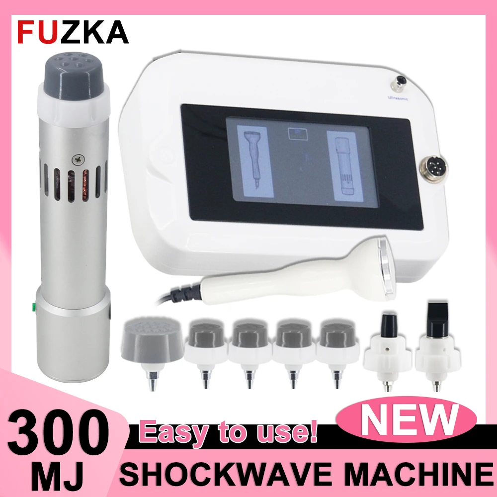 Shockwave Therapy Machine For Shoulder Pain Erectile Dysfunction Ultrasonic Therapy Device Physical Therapy 300mj Shock Wave