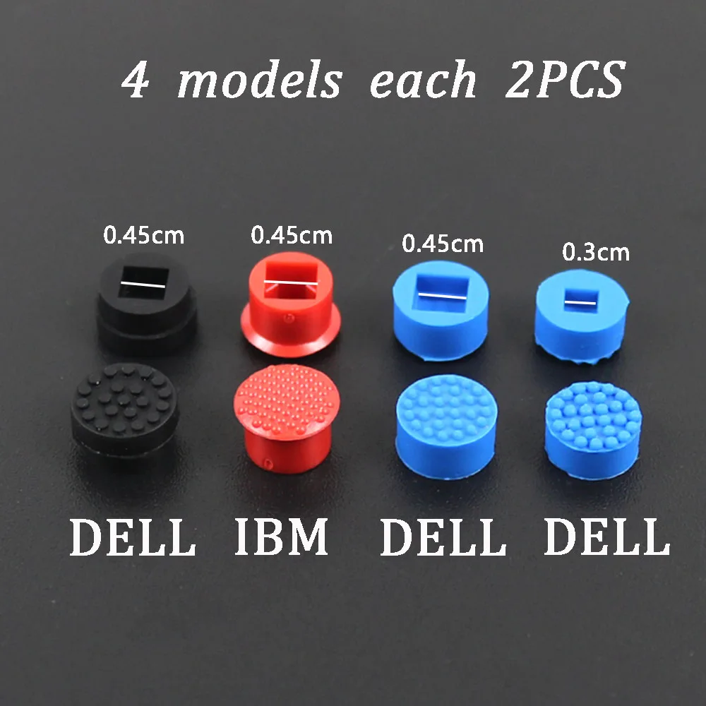 4 models Laptop Keyboard Trackpoint Pointer Mouse Stick Point Cap For DELL HP IBM THINKPAD X200 X201T X22 Laptop Button Caps