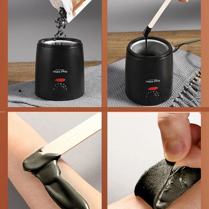 Rapid Heating Waxing Machine Easy to Clean The Whole Body Epilator Hair Removal Wax Melting Furnace for Face, Eyebrows & Bikini view 4