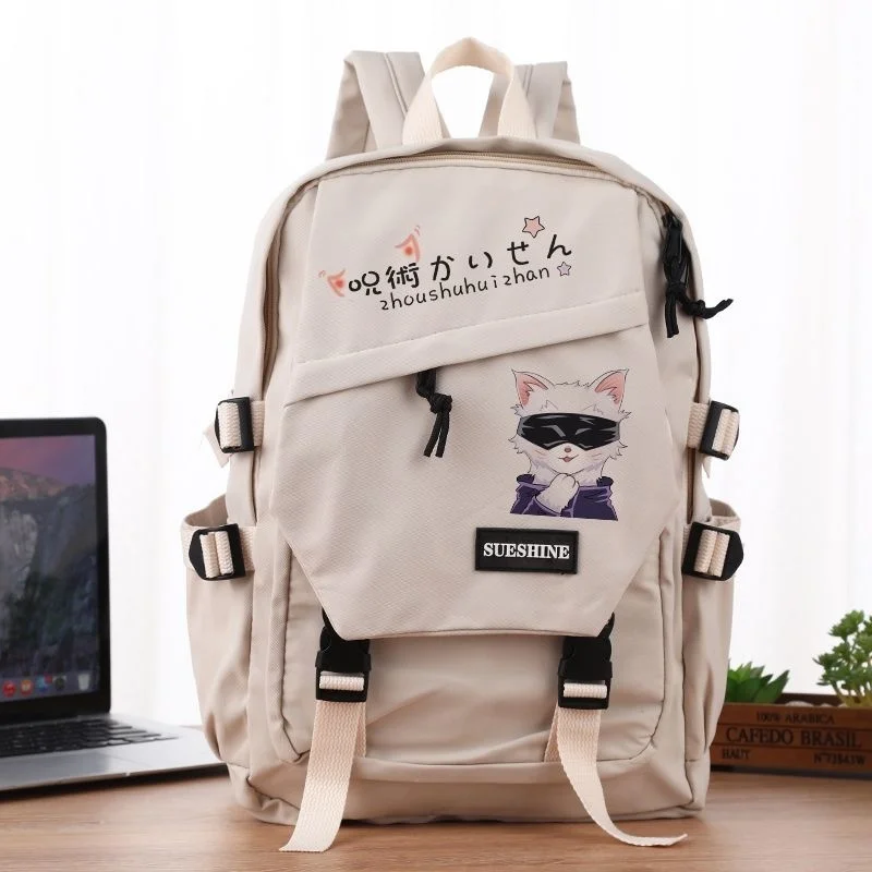 Jujutsu Kaisen Cosplay Backpack Anime Satoru Gojo Backpacks Students School Bags Stationery Anime Men Women Bags Gift