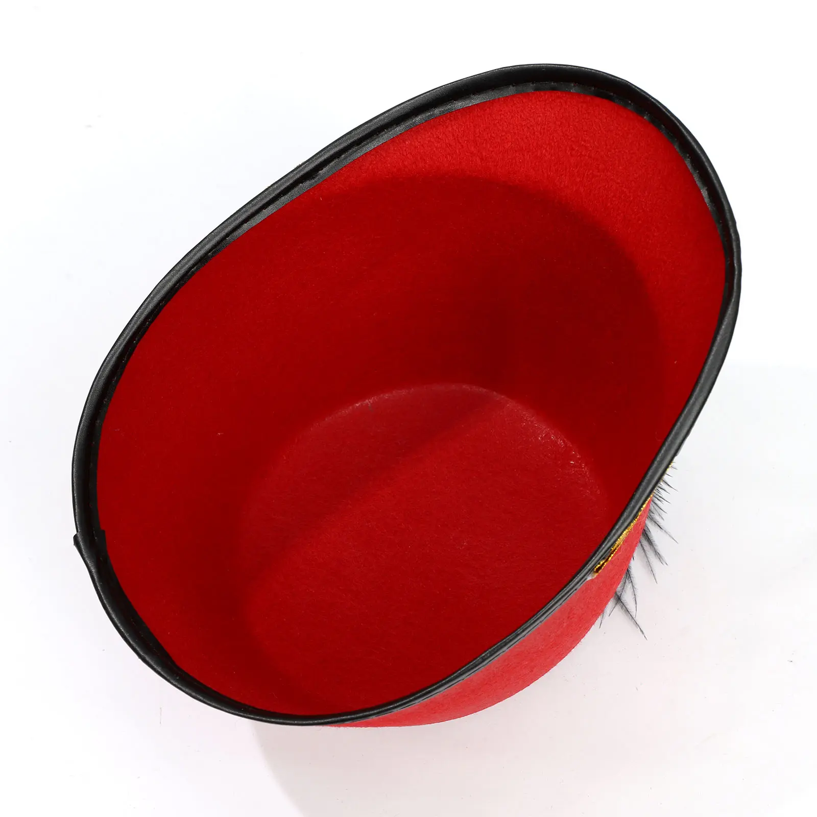 Soldatenhut Blaskapelle Hut Vintage Drum Majors Hut Schlagzeuger Schutzhut für Erwachsene Jungen Mädchen Halloween Karneval Zirkushut Kappen