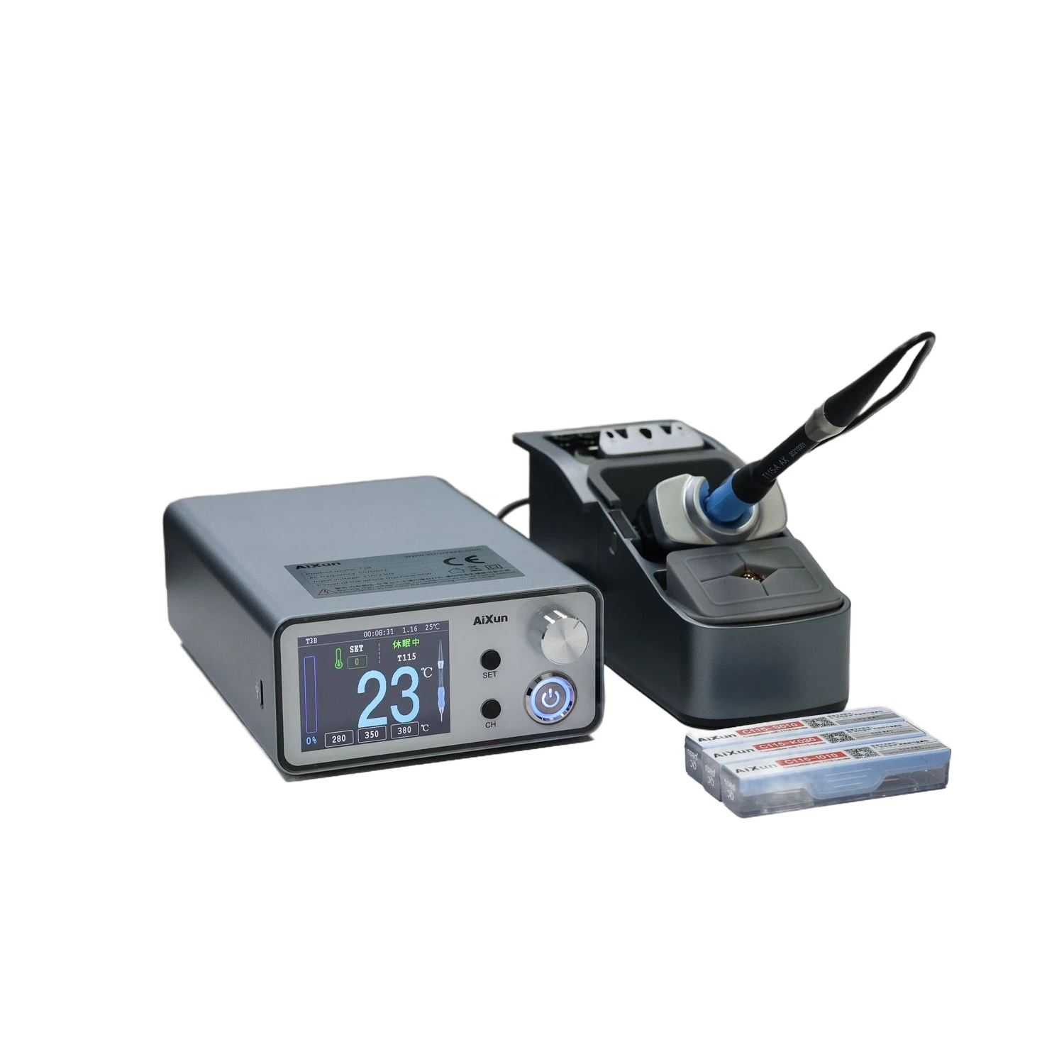 

Professional T3B Lead Free Smd Anti-static Soldering Rework Station Led Digital Station Rework Hot Air Welding Station