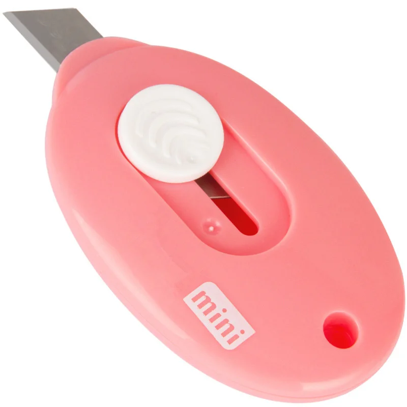 3pcs High Quality Mine Cutter Letter Opening Utility Knife Box Cutter Retractable Razor Blade Knife