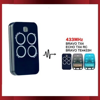 6100334   ECHO TX4 RC Garaj Kapısı Uzaktan Kumanda 433MHz Haddeleme Kodu BRAVO TX4 / BRAVO TE4433H El Verici ile Uyumlu