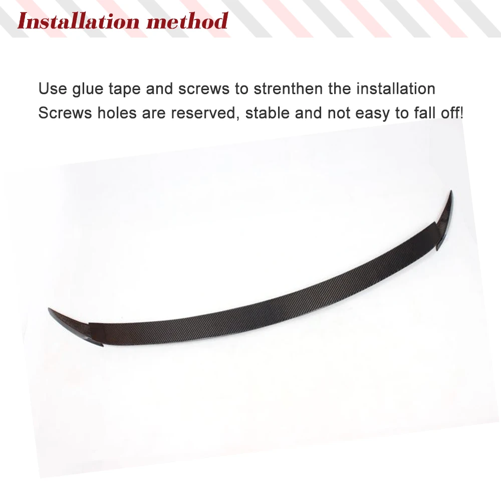 Carbon Fiber Car Rear Trunk Spoiler For Mercedes-Benz CL Class W216 C216 2009 2010 2011 2012 Rear Boot Lip Wing Car Tuning Parts
