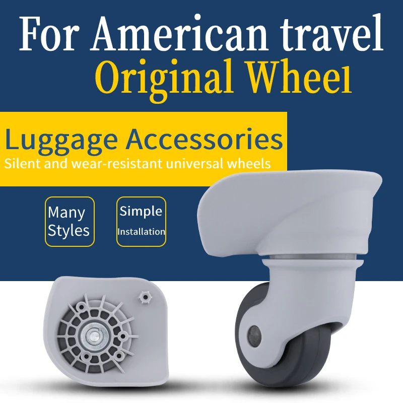 

Suitable for US travel 47R25T instead of luggage accessories universal wheel YQ206YQ008 size two-wheel suitcase accessories