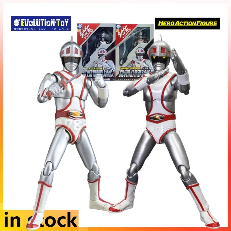 EVOLUTION-TOY Creates 1/12 Finished Movable Figurine Model HAF Silver Mask Giant Anime Silver Mask Giant Ver.2 Character Model