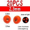 20 piezas naranja 2o3mm