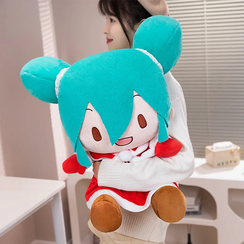 25/40/60cm Japanese Anime Plush Stuffed Toy Hatsune Miku Plush Doll Soft Pillow Future Doll Cute Christmas Gift For Children