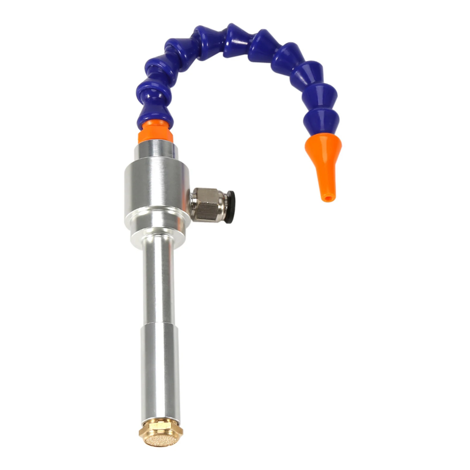 130mm Aluminum Alloy Mechanical Process Mini  Cold Air Dry Cooling Gun Flexible Tube Cold Air Guns Cold Gun Cooling Guns