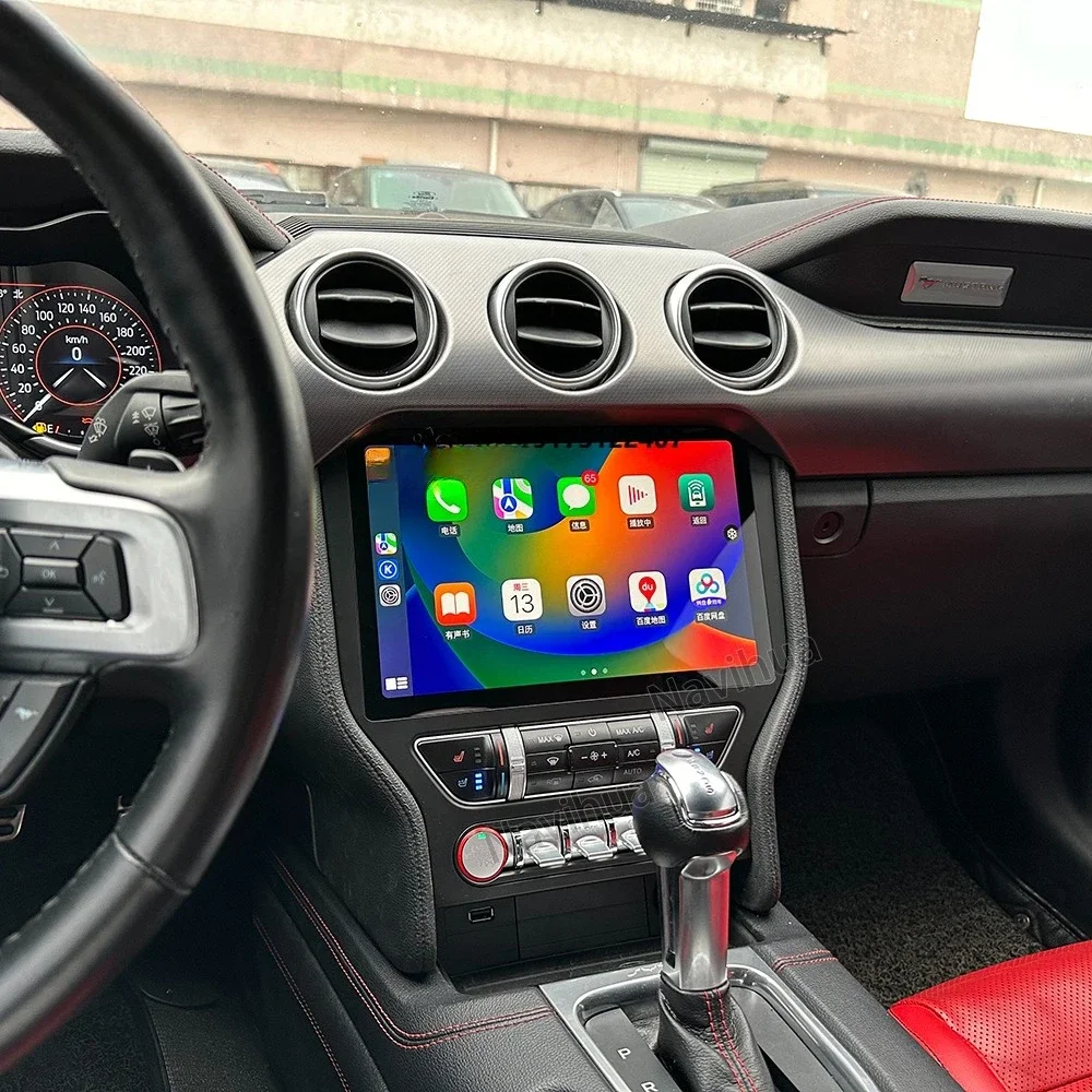 

NaviHua NEW Design 11.5'' Stereo Navigation Android System Support WIFI Radio Video Youbute Playstore for Mustang