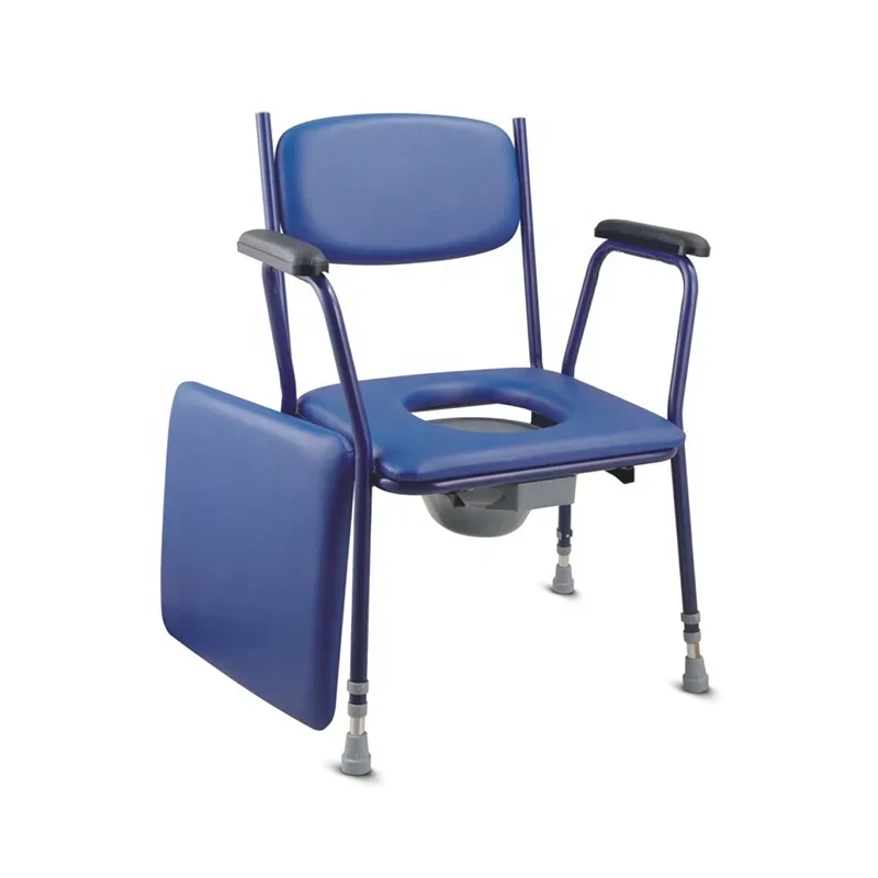 Disable Portaable Folding Bedside Handicapped Adult Toilet Potty Portable Commode Chair Elevated Seat