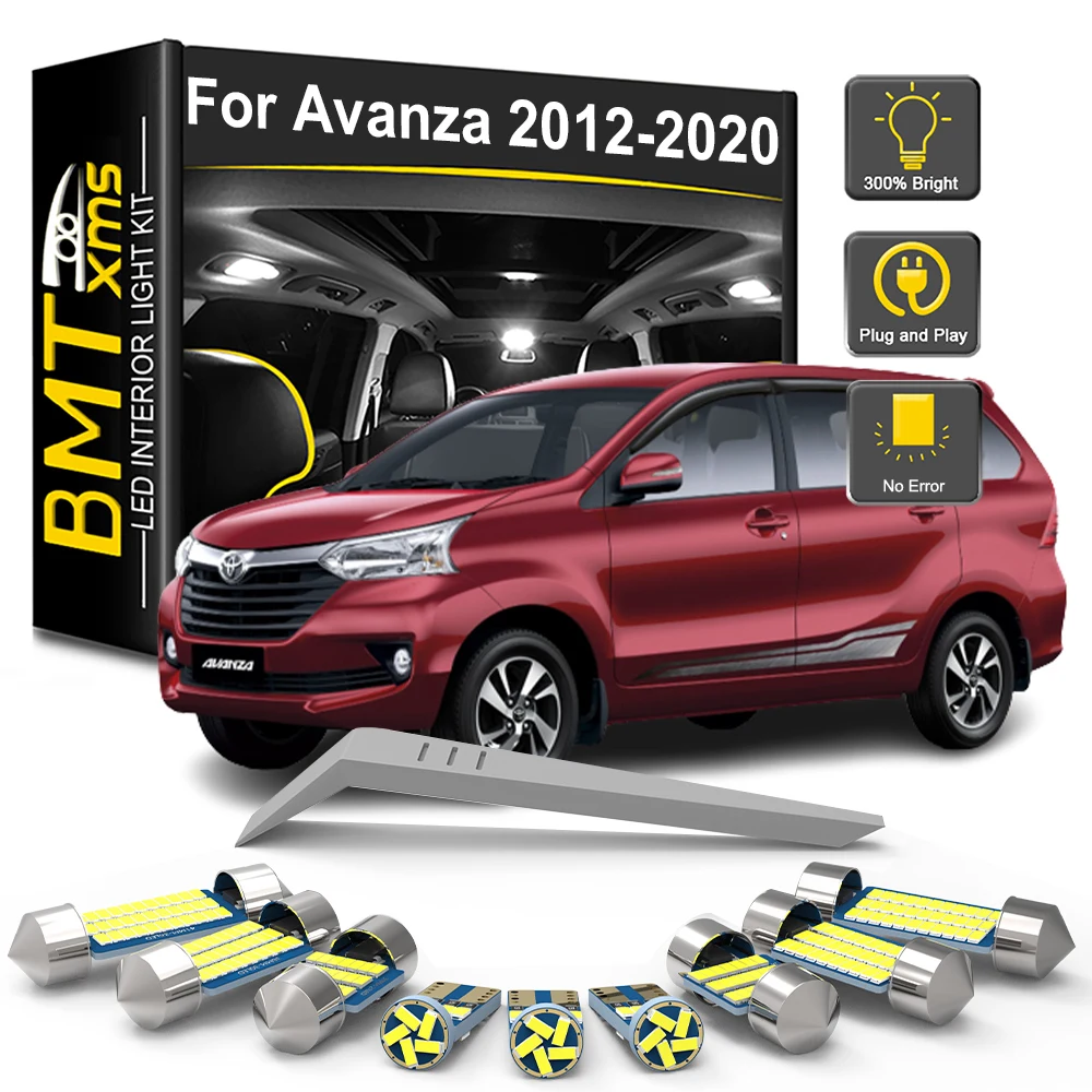 

BMTxms 8 шт. Canbus для Toyota Avanza 2012 2013 2014 2015 2016 2017 2018