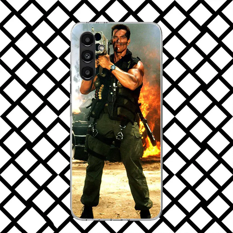Arnold Schwarzenegger Terminator Phone Case for Samsung Galaxy A17 A37 A57 A16 A26 A36 A56 A15 A25 A35 A55 A14 A24 A34 A54 A13 A