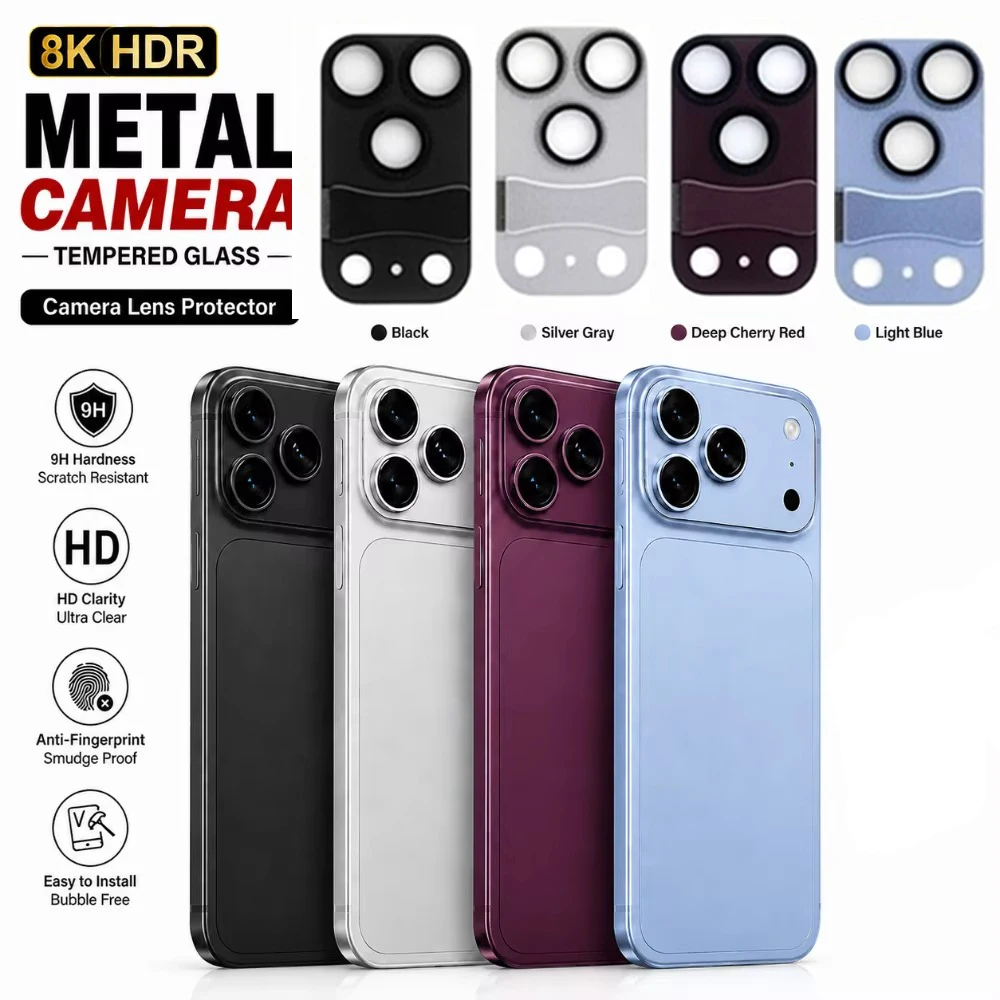 Camera Protector For iPhone 18 Pro Max 18 Pro 18promax 360 All-round Protection Full Cover Frosted Matte Lens Film Anti-scratch