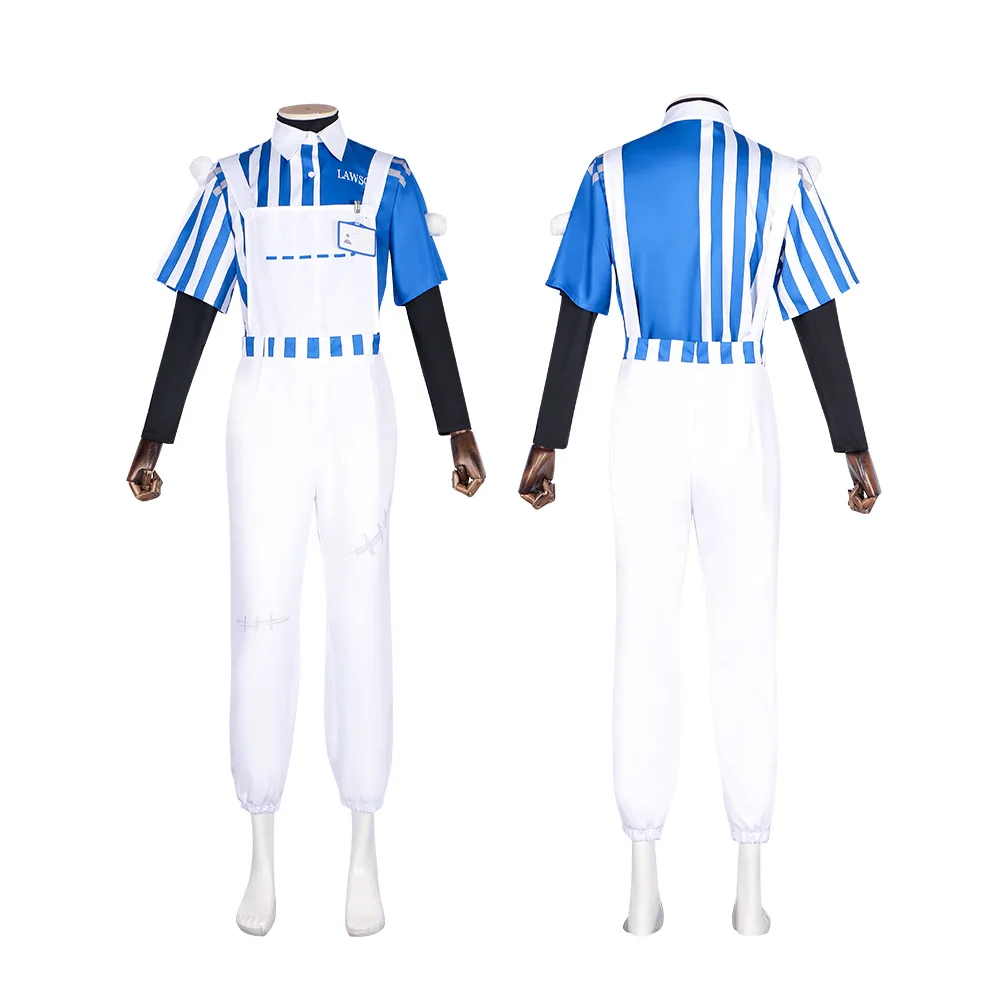 Adults' Lawson Jogo Cosplay Traje, Roupa do psicólogo do paciente, Roupas Halloween