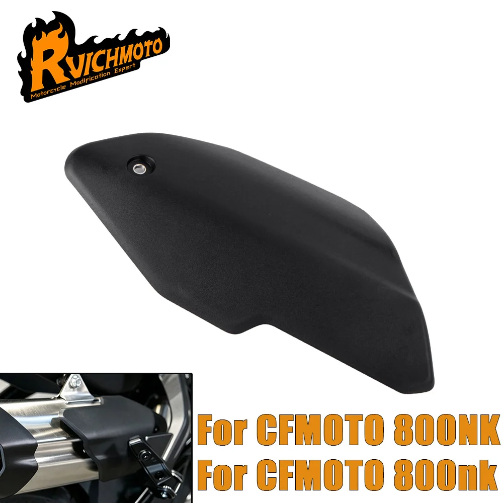 Motorcycle Accessories Exhaust Pipe Insulation Covers For CFMOTO 800NK 800 Exhausts Guards Heat Shields Anti-scalding Protective