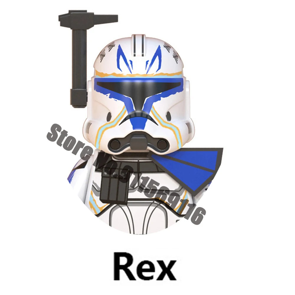 G0122 Clone Troopers Bouwstenen Commandant Cody Rex Hengsthowzer Ravage Jesse De Slechte Batch Bakstenen Elite Team Troopers Speelgoed