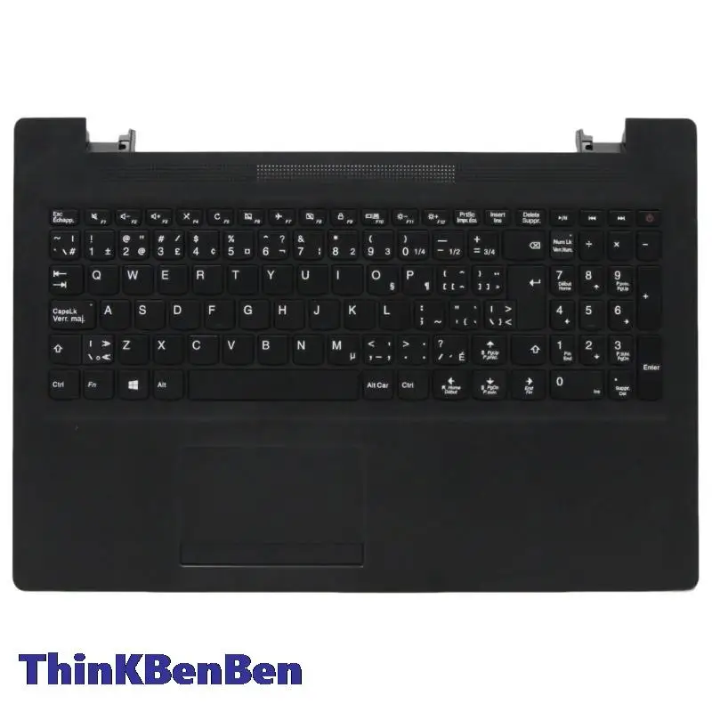 

CFB Canadian French Black Keyboard Upper Case Palmrest Shell Cover For Lenovo Ideapad 110 15 15ACL 15AST 5CB0L46279