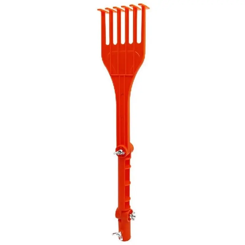 NEW HOT In Stock-Gutter Cleaning Tool For Roofs-Gutters Gutter Rake From Ground Rotatable Handle Small Rake Rain