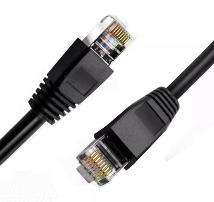 Gigabit Ethernet Cables Gigabit Cable with RJ45 Straight connector to Industrial   CAT6 cable to RJ45 Straight connector