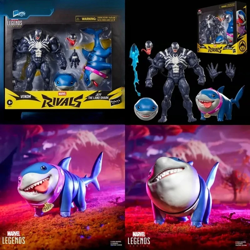 Special Offer Deposit Pre-sale for Hasbro Marvel Compete 6 Inch Set for Venom and Jeff Shark Action Doll Figure Frenzy In