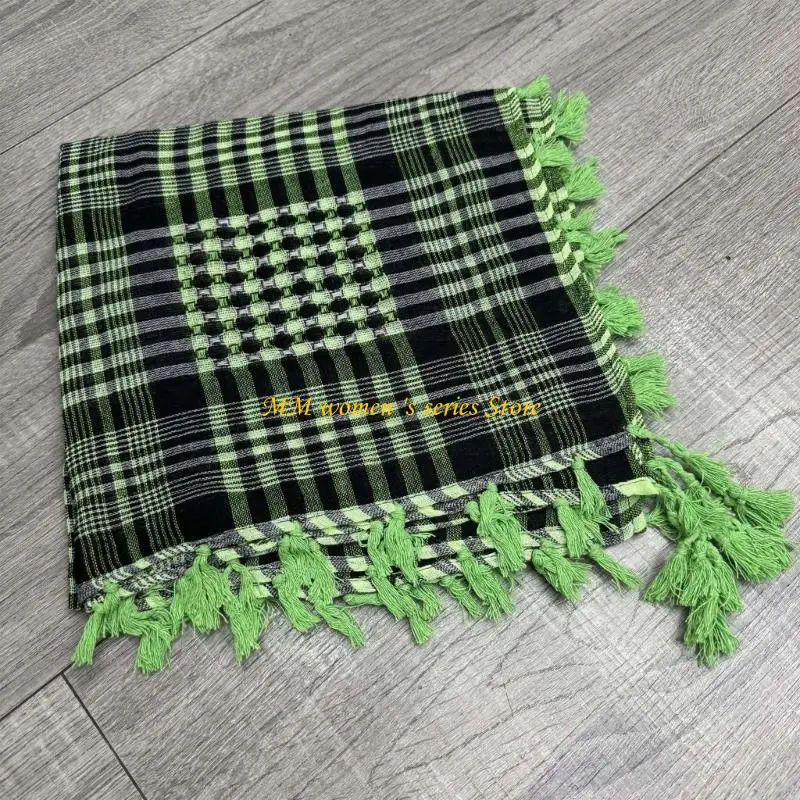 

Q39C Многоцелевой шарф шаль, Keffiyeh wrap hijab для повседневной и спортивной деятельности