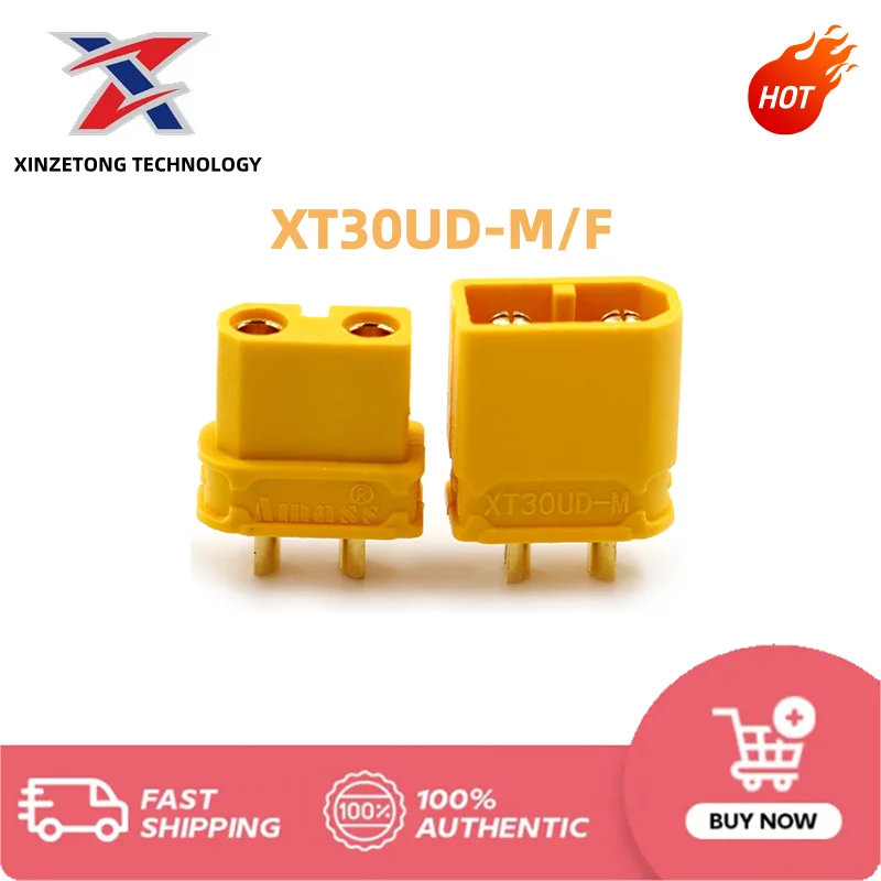 Amass XT30UD Upgraded Waterproof Model, Genuine 10-30A Current Model Airplane Battery with Wide Applications.