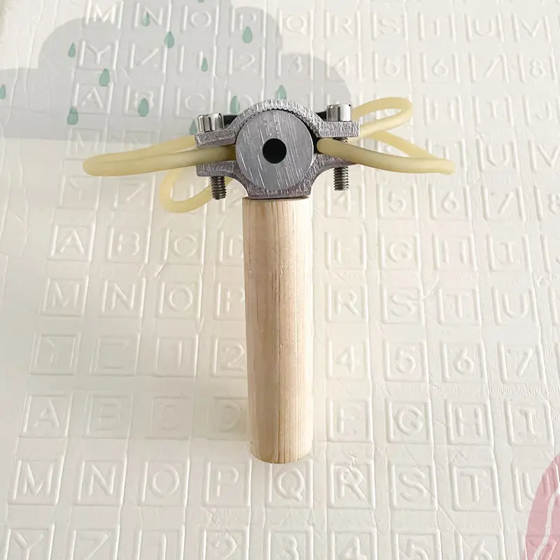 Outdoor Portable EDC Handmade Slingshot Toy Camping Hunting Shooting Tool