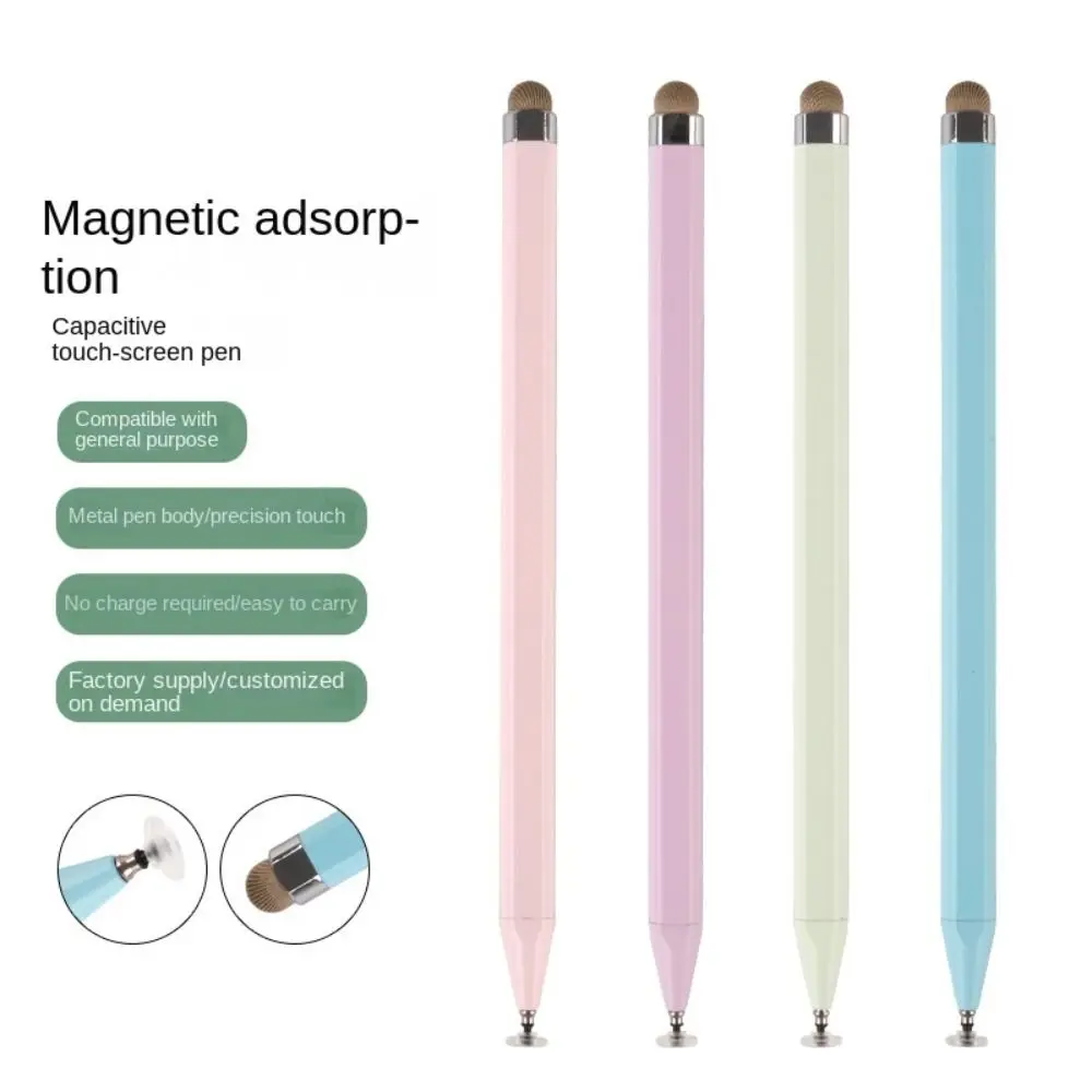 Universal Phone Drawing Stylus Pen Touch Screen Magnetic Tablet Capacitive Touch Pen Multipurpose Fiber Cloth Head
