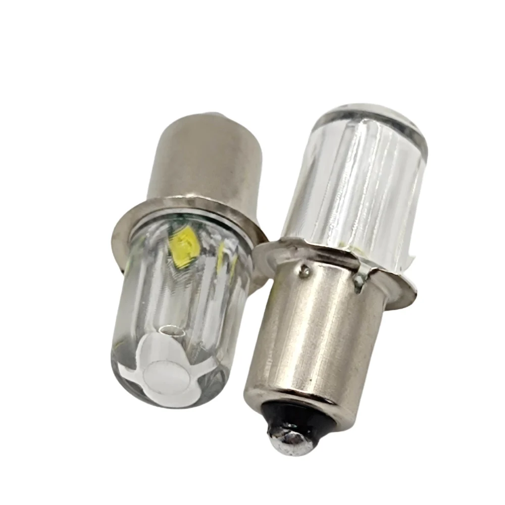 P13.5S 2.8-3V  3V 2CD cells 1W PR2 PR3 LED Lamp 3V Flashlight Replacement Bulb Torches Work Light