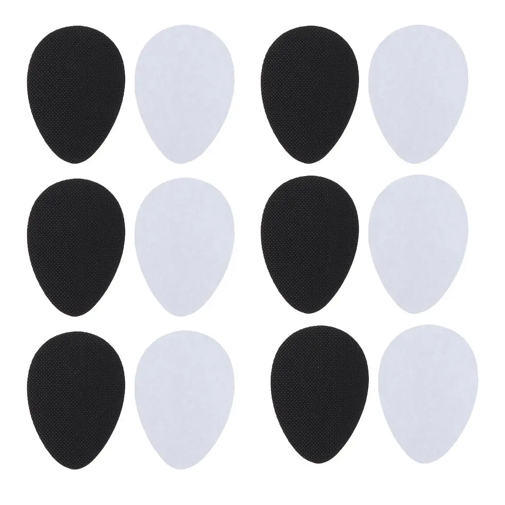 6 Pairs Self- Sole Protectors Rubber Anti Shoe Pad Sticker