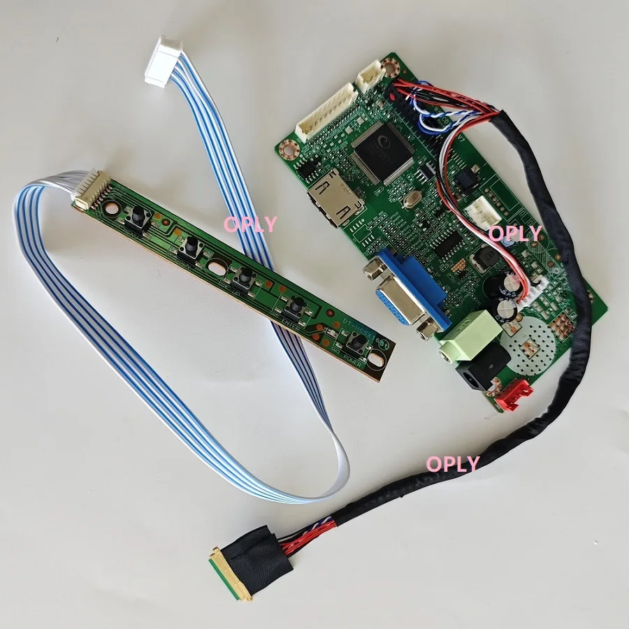 HDMI-Compatible VGA Audio Controller board for 1366X768 BT140GW01 V.9 BT140GW01 V.5 BT140GW01 LED panel Screen 14