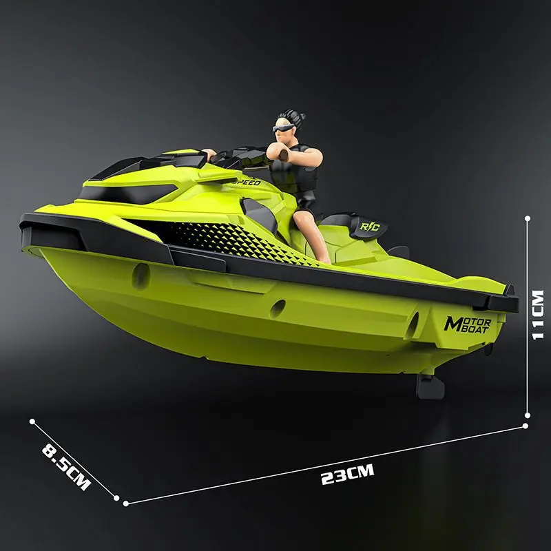 เรือ Rc Lm13-A Mini Jet Ski เรือยนต์ Rc ความเร็วสูง 2.4g รีโมทคอนโทรลไฟฟ้าเรือสําหรับของเล่นเด็กรีโมทคอนโทรลเรือ