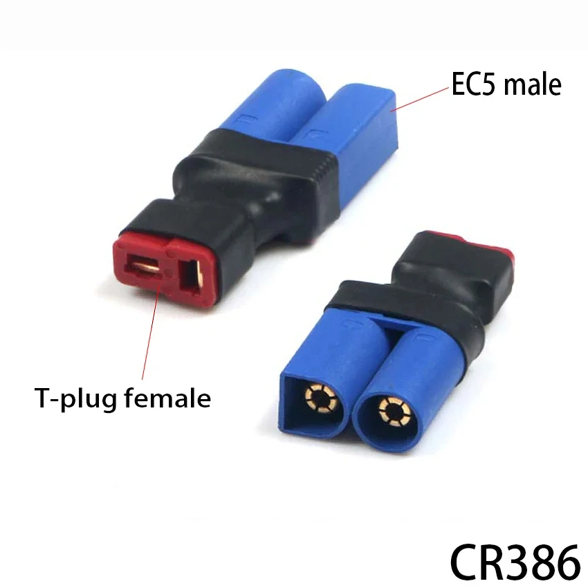 1pc EC5 Männlich Weiblich zu XT60 XT90 TRX T Stecker Männlich Weiblich Kein Draht Stecker Stecker Adapter für RC FPV fahrzeug Lipo Batterie Esc – Detail 4